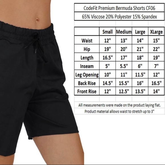 NEW Bermuda Long Shorts Jersey Material  (1) SM & (1) XL Left 👋 - Picture 8 of 14